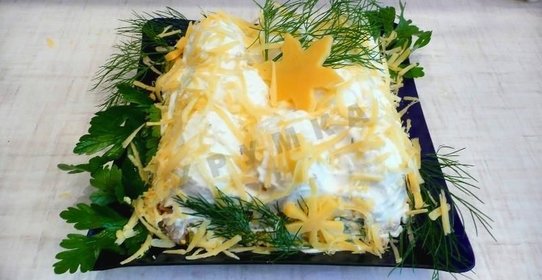 Салат Сугроб