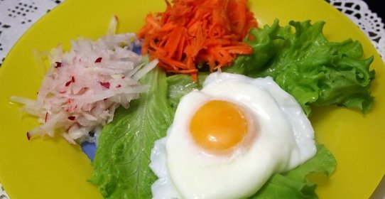 Яичница на воде