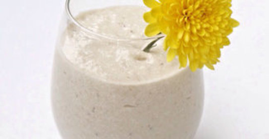 Творожно-банановый крем на завтрак