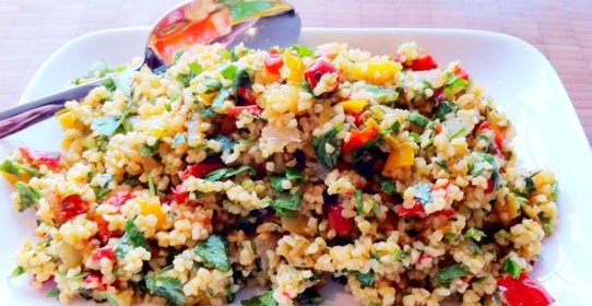 Булгур с овощами
