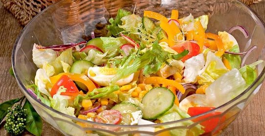 Зеленый салат