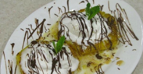 Ананасовый десерт