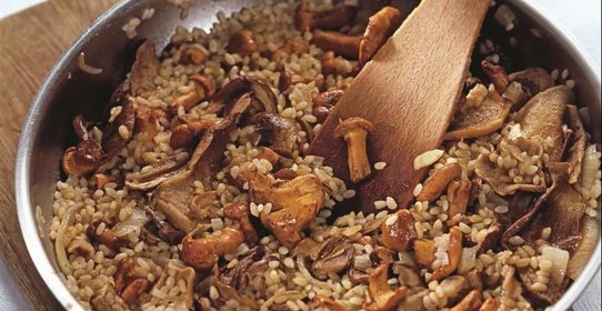 Грибное ризотто