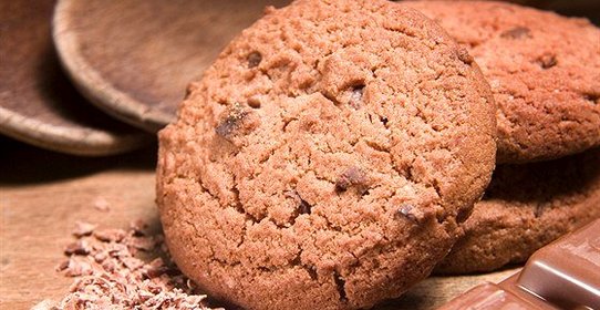 Имбирно-шоколадное печенье