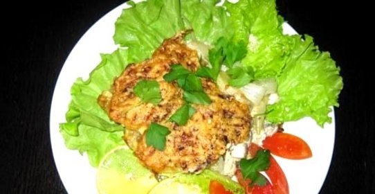 Осетрина в духовке кусочками