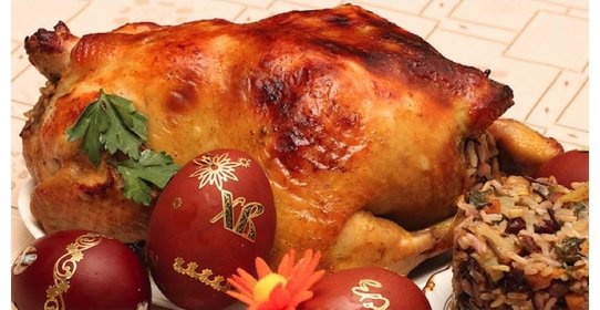 Фаршированная курочка