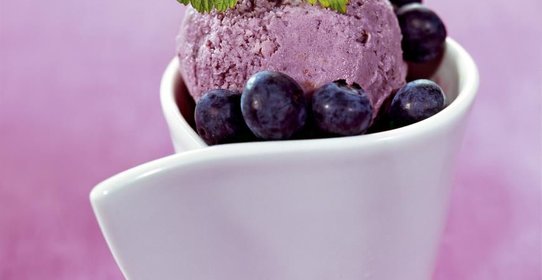 Парфе из черники