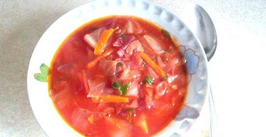 Борщ флотский мясной
