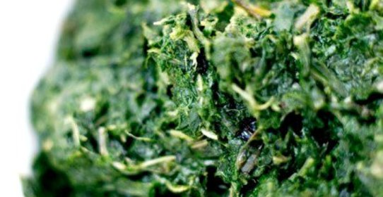 Салат, приготовленный в блендере