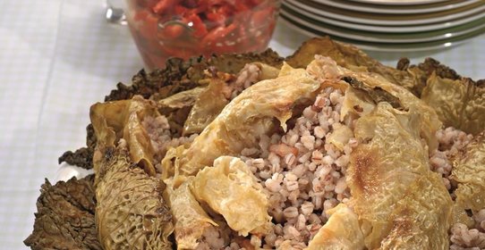 Фаршированная савойская капуста