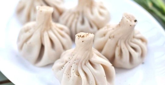 Хинкали с картошкой и сыром