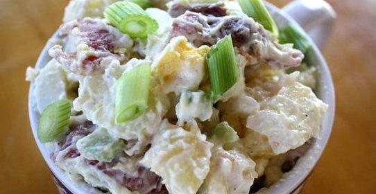 Салат из картофеля с сельдереем