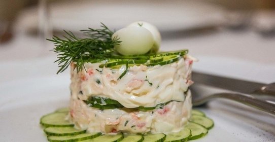 Салат крабовый