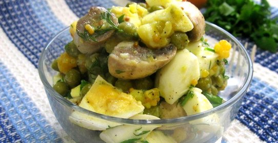 Салат яичный