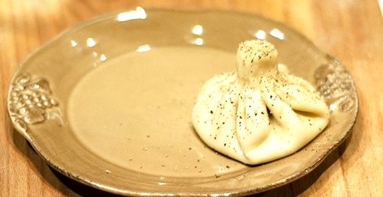 Хинкали с зеленью