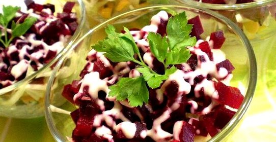 Салат с печенью индейки