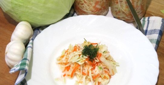 Маринованная капуста сладенькая