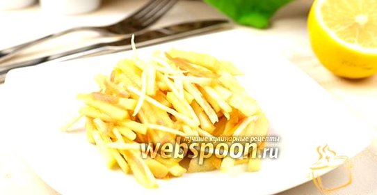 Салат из сельдерея с яблоками