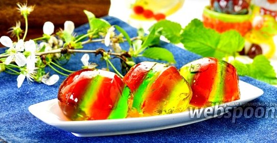 Пасхальные яйца с желе