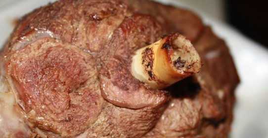 Баранья нога в духовке