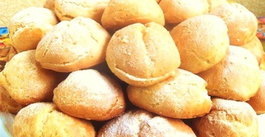 Заварные булочки с кремом