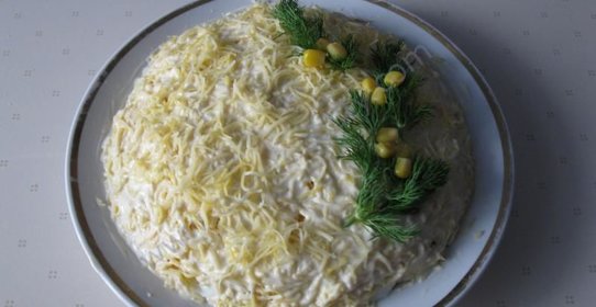 Салат Мужские Грезы с говядиной