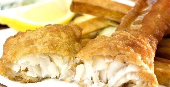 Сушеная треска во фритюре