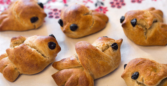 Булочки из цельнозерновой муки