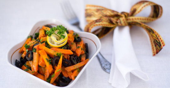 Салат с морковью по-мароккански