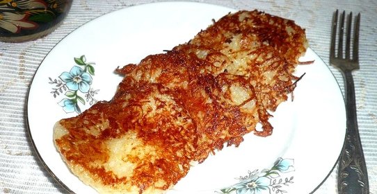 Тертики из картошки
