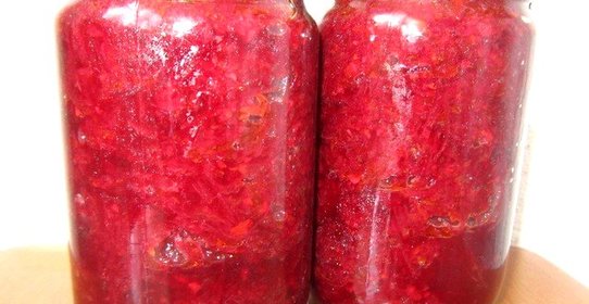 Салат из свеклы Аленка