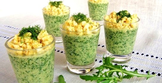 Крем-суп из рукколы