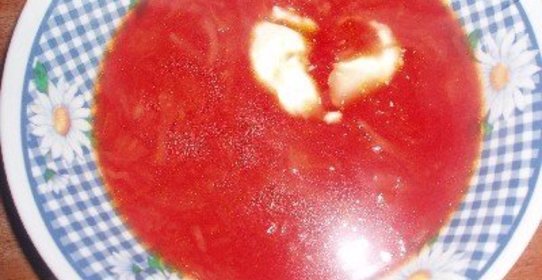 Борщ домашний