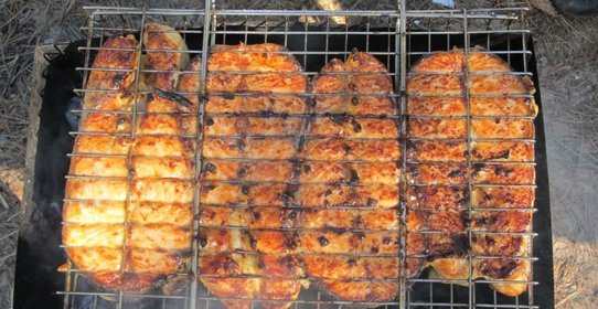 Стейки из лосося