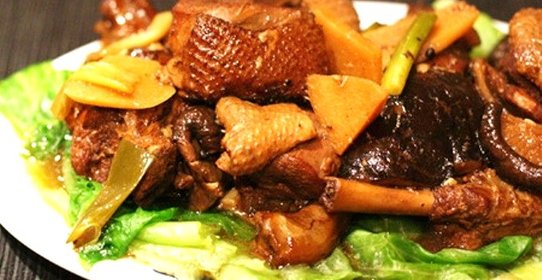 Утка горячего копчения в коптильне