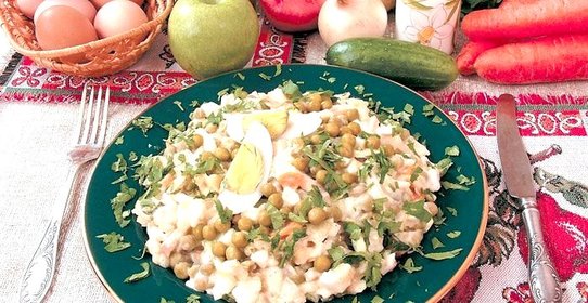 Оливье по‑старинному рецепту