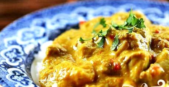 Курица с манго и карри