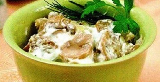 Шампиньоны в мультиварке