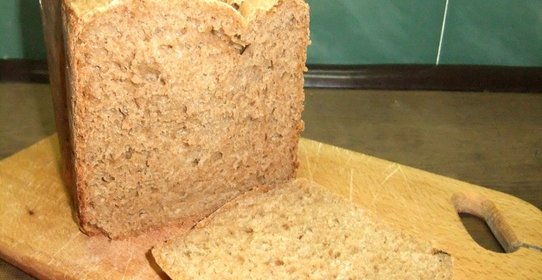 Домашний постный хлеб