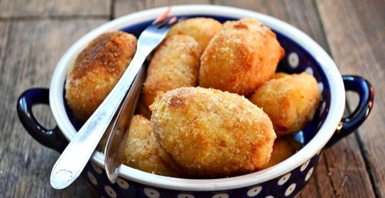 Картофельные крокеты с сыром