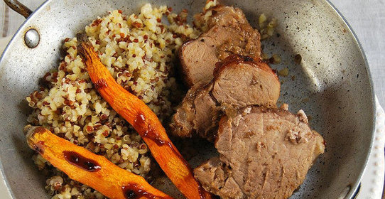 Филе-миньон в медовом соусе