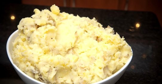 Пюре из картофеля и пастернака