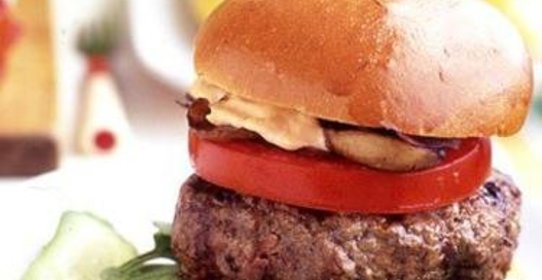 Бургеры с говядиной и сыром