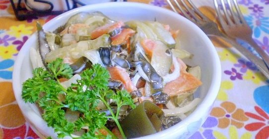 Салат к жареной рыбе