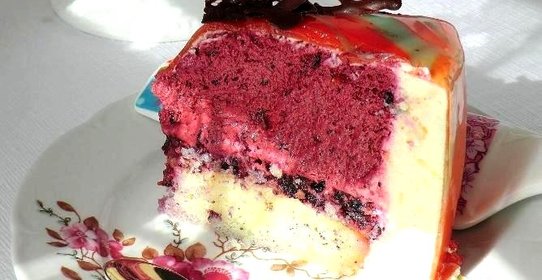 Черничный мусс для торта