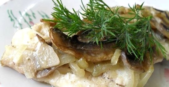 Филе минтая в духовке