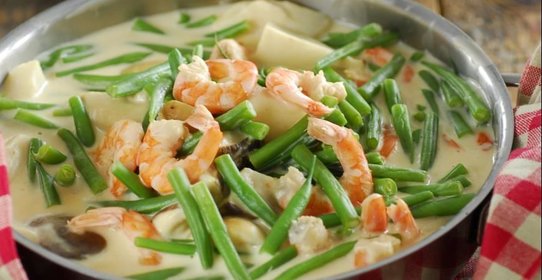 Фрикасе из креветок