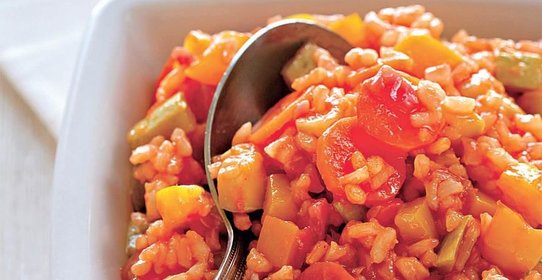 Овощи с рисом