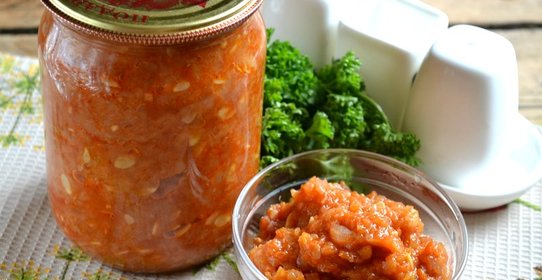 Икра кабачковая (закрутка)