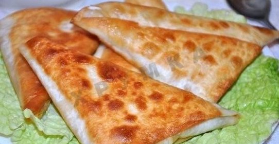 Пирожки из лаваша с сыром